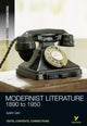 Book cover of: York Notes Companions: Modernist Literature. By: Gary Day