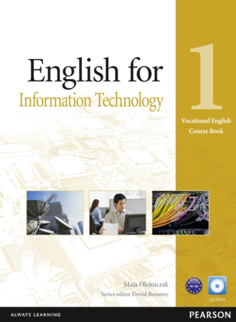 Book cover of: English for IT Level 1 Coursebook and CD-Rom Pack
