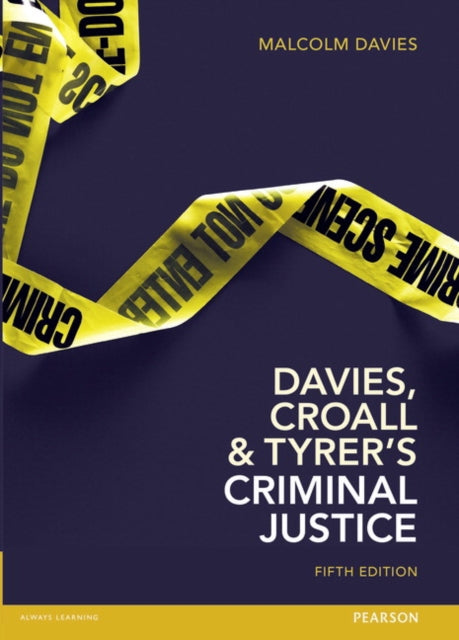 Book cover of: Criminal Justice. By: Malcolm Davies