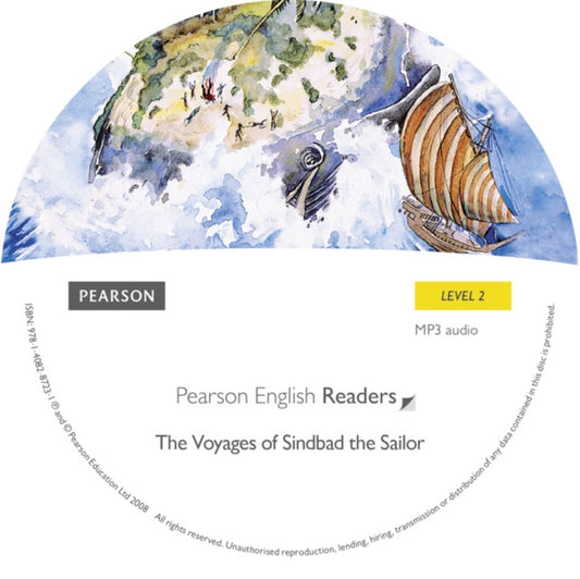 Book cover of: Level 2: The Voyages of Sinbad the Sailor MP3 for Pack. By: Pauline Francis