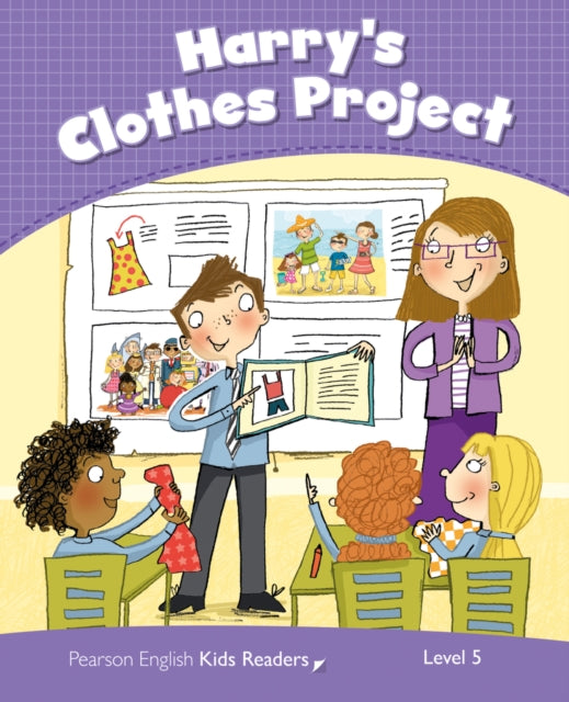 Book cover of: Level 5: Harry's Clothes Project CLIL. By: Puss in Boots
