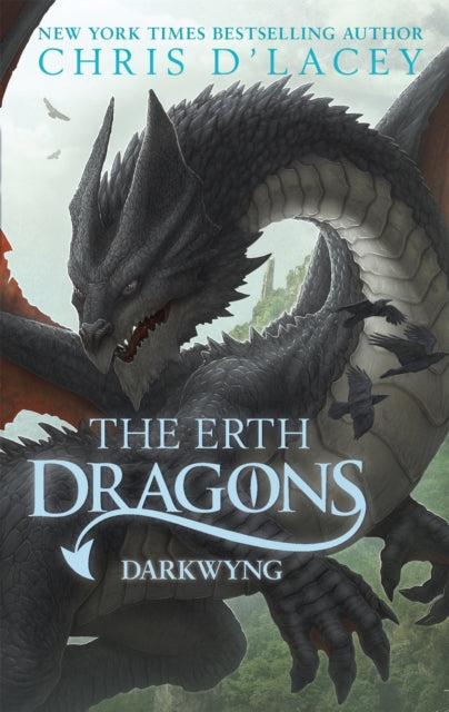 Book cover of: Erth Dragons: Dark Wyng. By: Chris D'Lacey