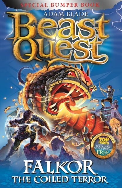 Book cover of: Beast Quest: Falkor the Coiled Terror. By: Adam Blade