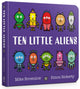 Book cover of: Ten Little Aliens Board Book. By: Michael Brownlow