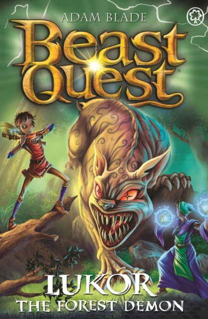 Book cover of: Beast Quest: Lukor the Forest Demon. By: Adam Blade