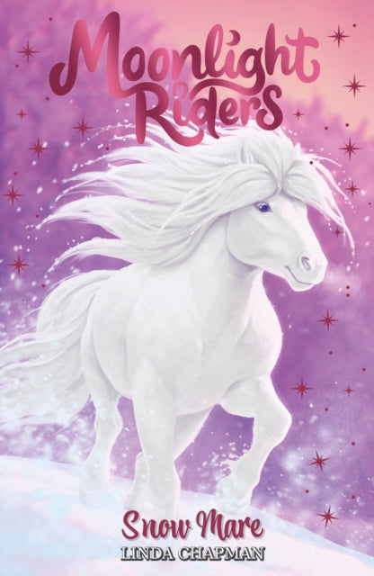 Book cover of: Moonlight Riders: Snow Mare. By: Linda Chapman