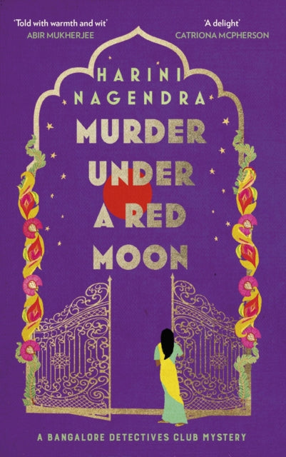 Book cover of: Murder Under a Red Moon. By: Harini Nagendra