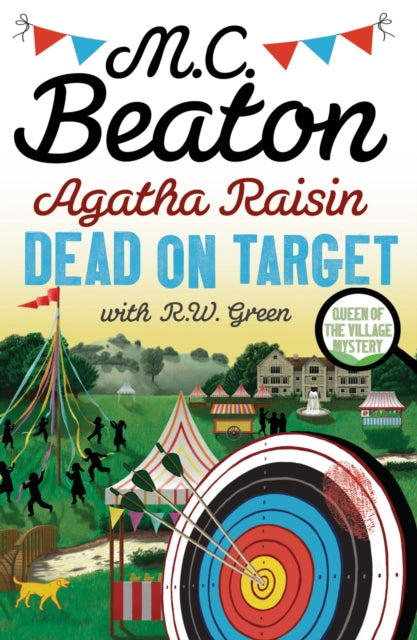 Book cover of: Agatha Raisin: Dead on Target. By: M.C.  Beaton