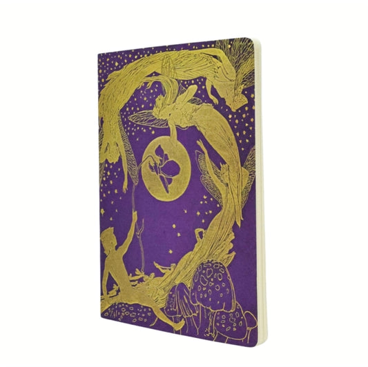 Book cover of: Violet Fairy (Lang’s Fairy Books) A4 Dot-Grid Cahier
