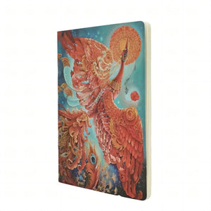 Firebird (Birds of Happiness) A4 Lined Cahier