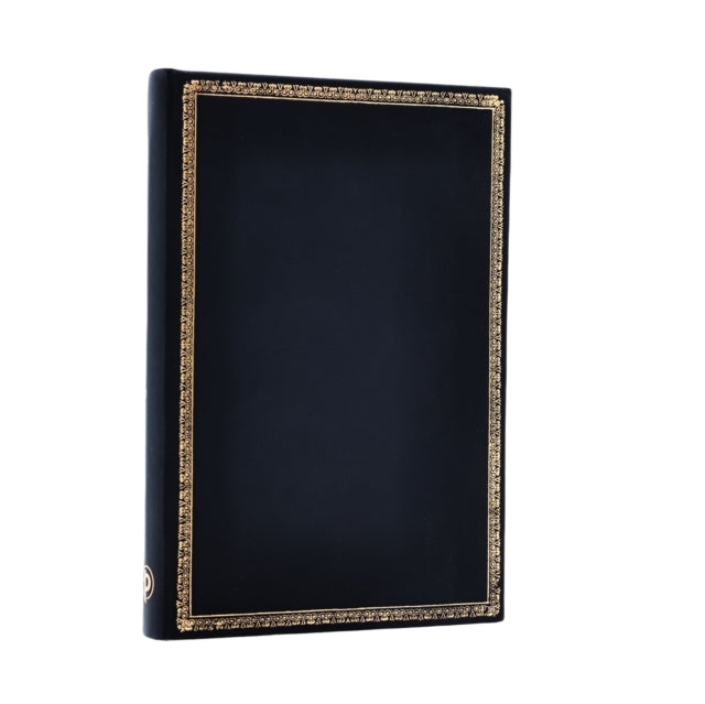 Book cover of: Black Edition Mini Lined Hardcover Journal (Elastic Band Closure)