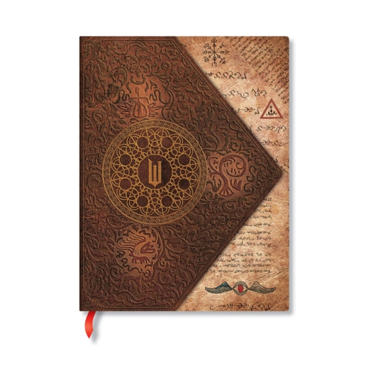 The Grimmerie (Wicked Collection) Midi Lined Hardcover Journal (Elastic Band Closure)