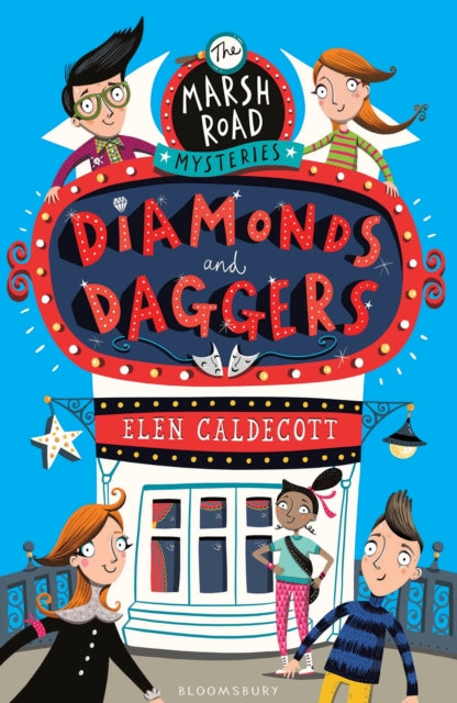 Book cover of: Marsh Road Mysteries: Diamonds and Daggers. By: Elen Caldecott