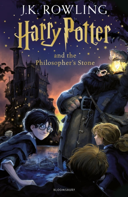 Book cover of: Harry Potter and the Philosopher's Stone. By: J. K. Rowling