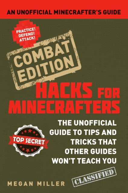 Book cover of: Hacks for Minecrafters: Combat Edition