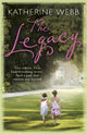 Book cover of: Legacy. By: Katherine Webb