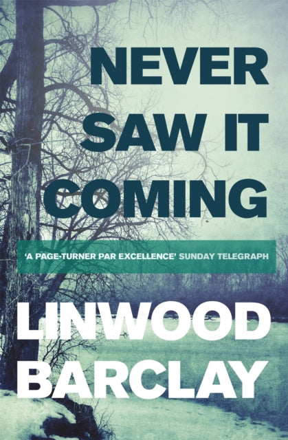 Book cover of: Never Saw it Coming. By: Linwood Barclay