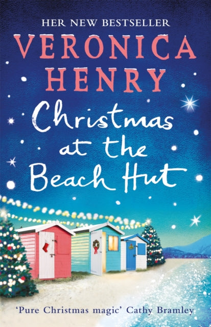 Book cover of: Christmas at the Beach Hut. By: Veronica Henry