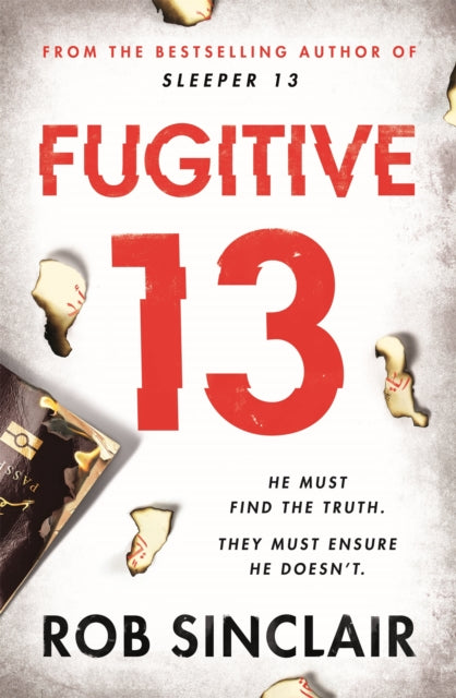 Book cover of: Fugitive 13. By: Rob Sinclair