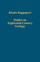 Book cover of: Studies on Eighteenth-Century Geology. By: Rhoda Rappaport