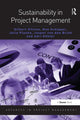 Book cover of: Sustainability in Project Management. By: Gilbert Silvius
