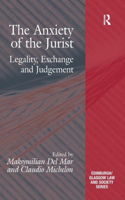 Book cover of: Anxiety of the Jurist