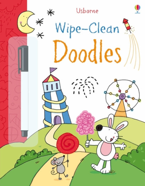 Book cover of: Wipe-Clean Doodles. By: Jessica Greenwell