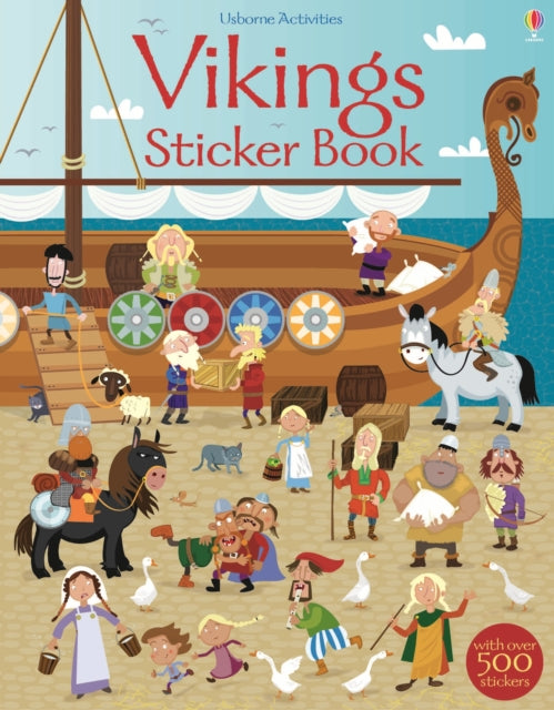 Book cover of: Vikings Sticker Book. By: Fiona Watt