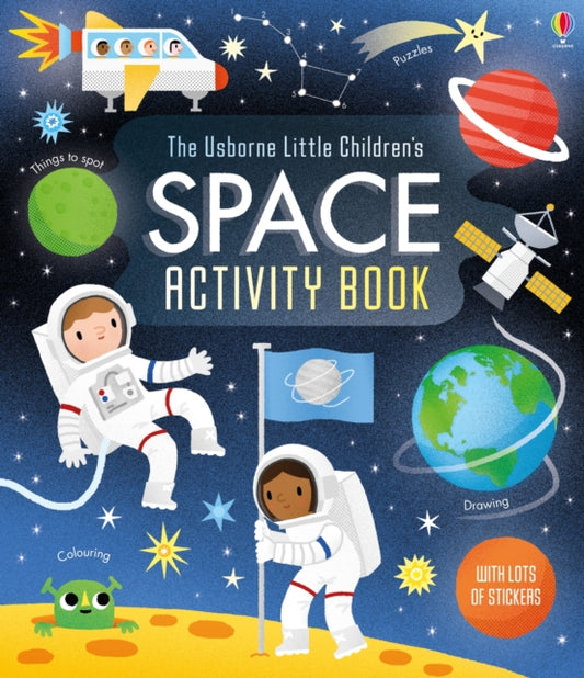 Book cover of: Little Children's Space Activity Book. By: Rebecca Gilpin