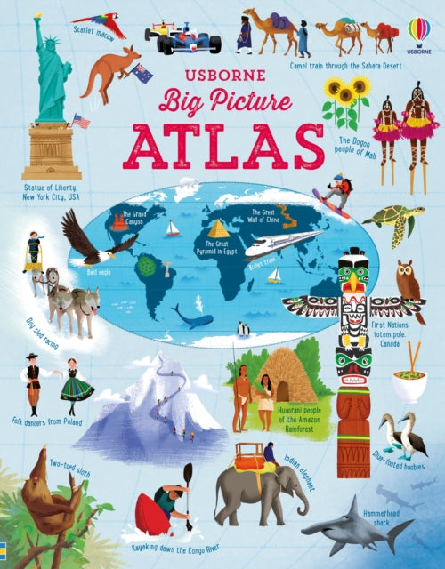 Book cover of: Big Picture Atlas. By: Emily Bone