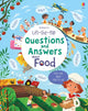 Book cover of: Lift-the-flap Questions and Answers about Food. By: Katie Daynes