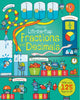 Book cover of: Lift-the-flap Fractions and Decimals. By: Rosie Dickins