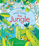 Book cover of: Peep Inside the Jungle. By: Anna Milbourne
