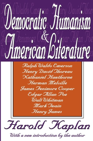 Democratic Humanism and American Literature