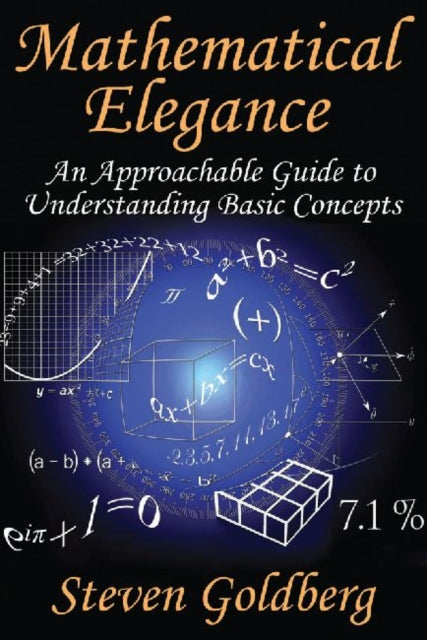 Book cover of: Mathematical Elegance. By: Goldberg, Steven