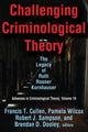 Book cover of: Challenging Criminological Theory