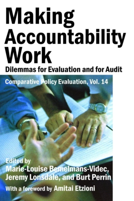 Book cover of: Making Accountability Work. By: Marie-Louise Bemelmans-Videc