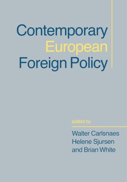 Book cover of: Contemporary European Foreign Policy
