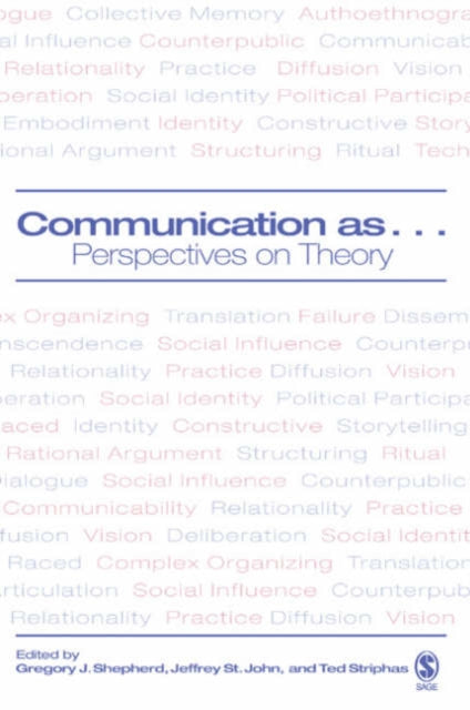 Book cover of: Communication as ...