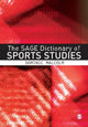 Book cover of: SAGE Dictionary of Sports Studies. By: Dominic Malcolm