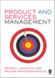 Book cover of: Product and Services Management. By: George J Avlonitis