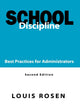 Book cover of: School Discipline. By: Louis Rosen