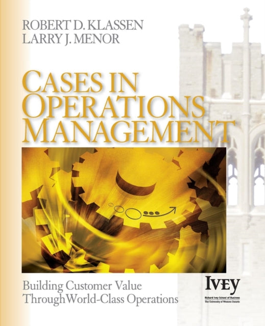 Book cover of: Cases in Operations Management