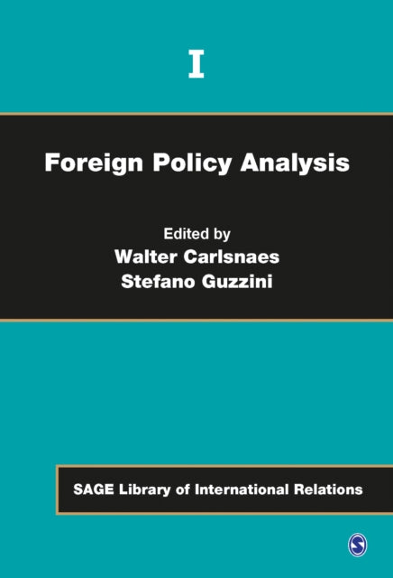 Book cover of: Foreign Policy Analysis. By: Walter Carlsnaes