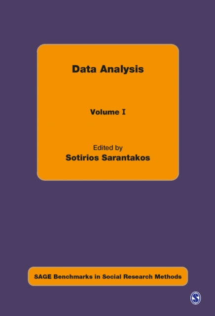 Book cover of: Data Analysis. By: Sotirios Sarantakos