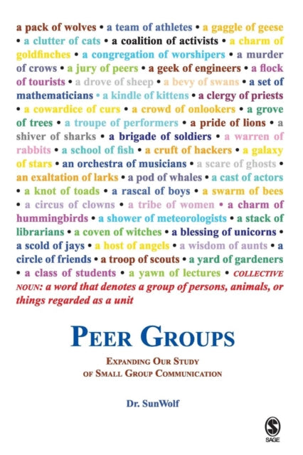 Book cover of: Peer Groups. By: Sunwolf Dr.