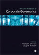 Book cover of: SAGE Handbook of Corporate Governance