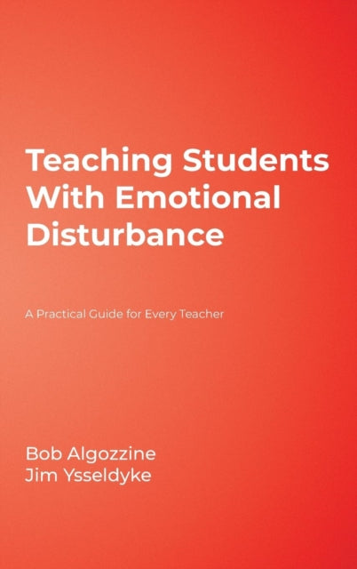 Book cover of: Teaching Students With Emotional Disturbance. By: Robert Algozzine