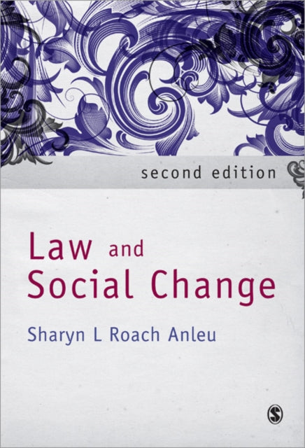 Book cover of: Law and Social Change. By: Sharyn L. Roach Anleu