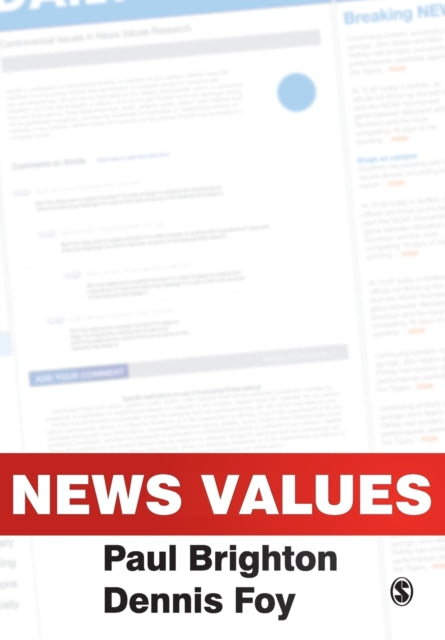 Book cover of: News Values. By: Paul Brighton